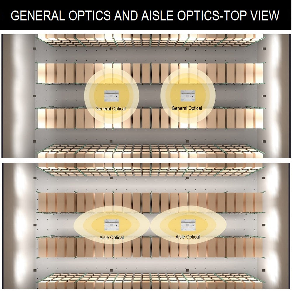 PAVO IV LED High Bay Light 310W/270W/240W - 46,500 Lumens - 120-277V - 5000K Daylight - 1000W Metal Halide Replacement - Energy Saving Warehouse & Industrial Lighting for Factories, Gyms, and Storage Facilities