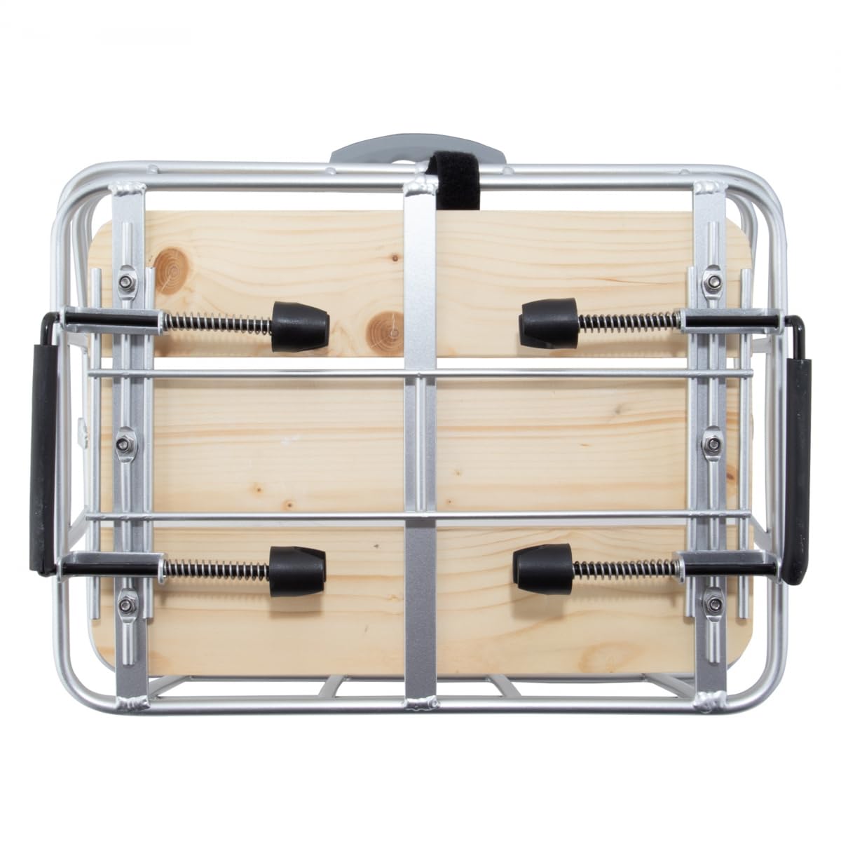 Sunlite Basket Light - LED Tubular Racktop Aluminum Wood Finish - Perfect for Kitchen, Pantry, and Closet Storage