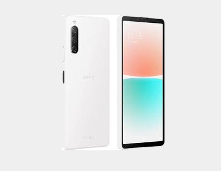 Sony Xperia 10 V XQ-DC72 5G Smartphone - 128GB ROM 8GB RAM Dual SIM GSM Unlocked Global Version (White) - Perfect for Streaming, Gaming & International Travel