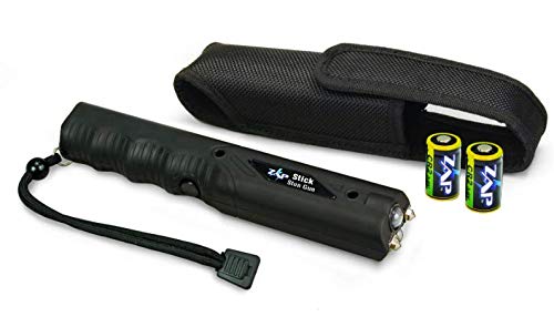 ZAP Stick 800,000 Volt Stun Gun with Flashlight & Case - Personal Protection Device for Self Defense, Home Security & Outdoor Safety