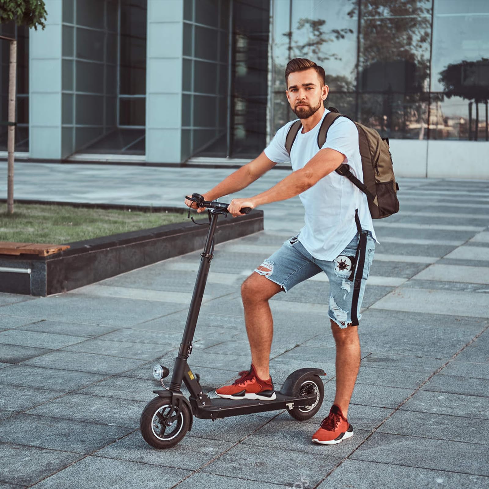 JOYOR Y6S Electric Scooter for Adults - 500W Motor, 48V 18Ah Battery, 55-75km Range, 10