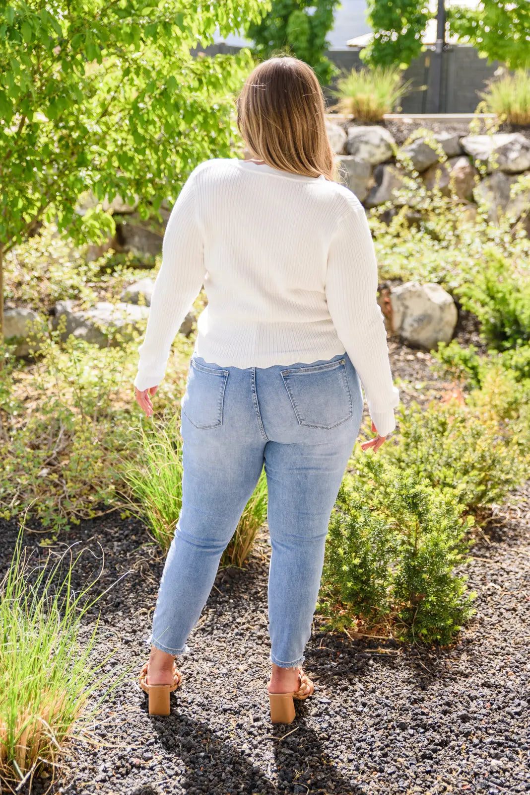 Hi Rise Button Fly Skinny Jeans for Women - High Waisted Slim Fit Denim Pants | Perfect for Casual Wear, Night Out & Street Style