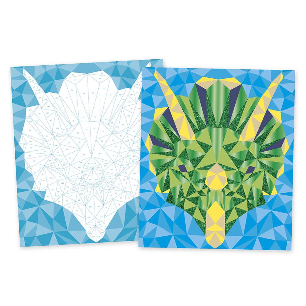 Janod Mosaic Art Bundle - Creative DIY Craft Kit for Kids Ages 5+ with 300+ Pieces - Perfect for Birthday Gifts, Classroom Activities & Family Art Projects - Save 20%