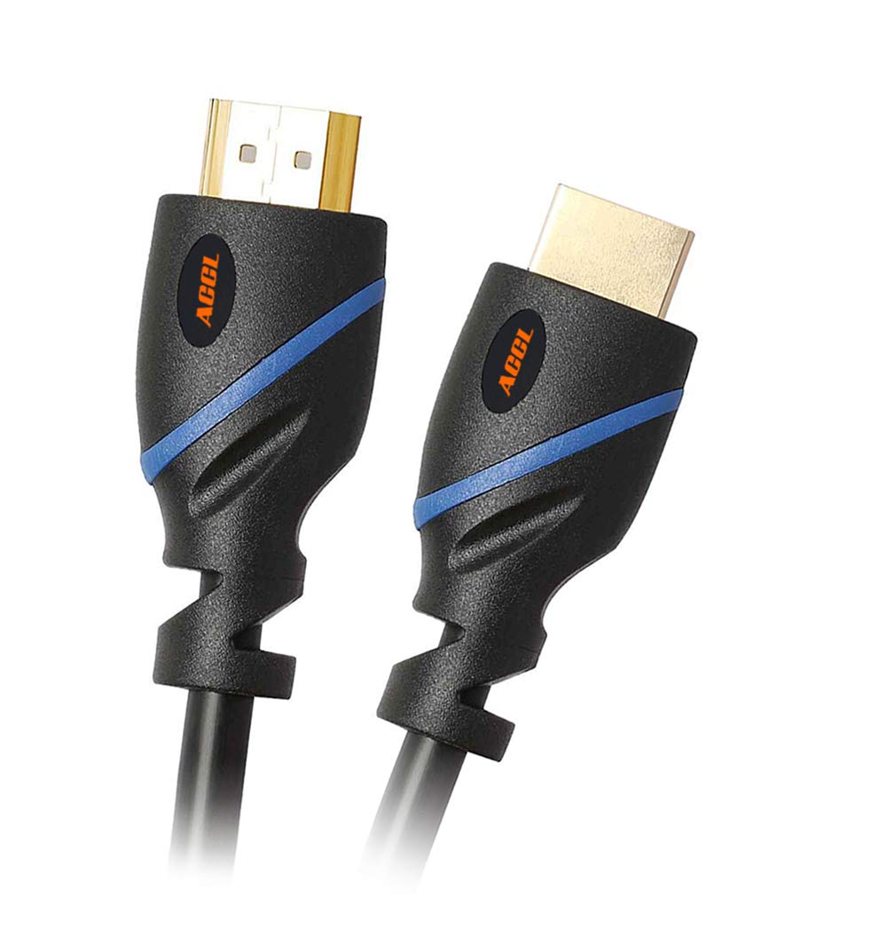 ACCL 120ft Gold Plated HDMI Cable 2.0 High Speed with Ethernet & Audio Return - Supports 4K@24Hz, 1080P, 3D for Home Theater, Gaming & Smart TV Setup