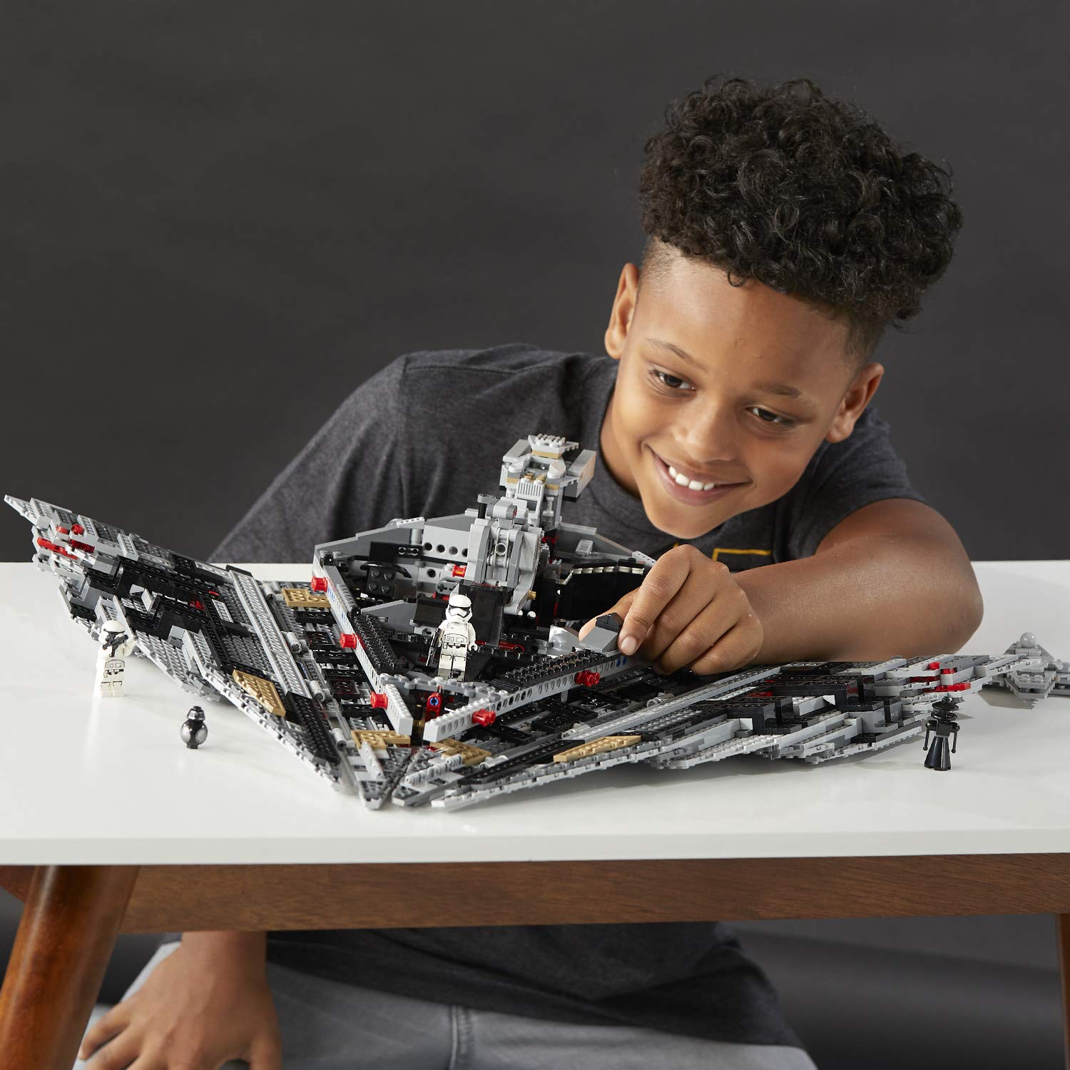 LEGO Star Wars First Order Star Destroyer 75190 Building Kit (1416 Pieces) - Ultimate Collector Series Model for Display & Play | Perfect Gift for Star Wars Fans & Adult Builders