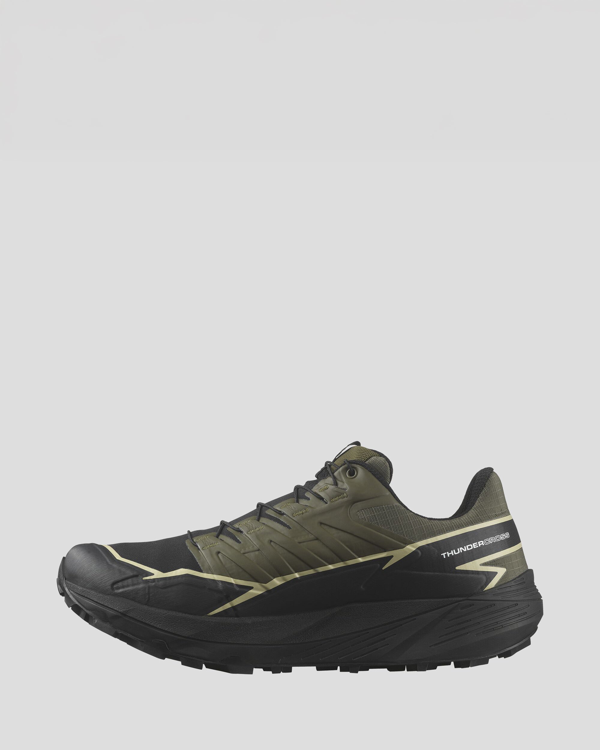 Men's Thundercross Gore-Tex Waterproof Hiking Boots - Olive Night/Black/Alfalfa Colors - Perfect for Outdoor Adventures & Trail Running
