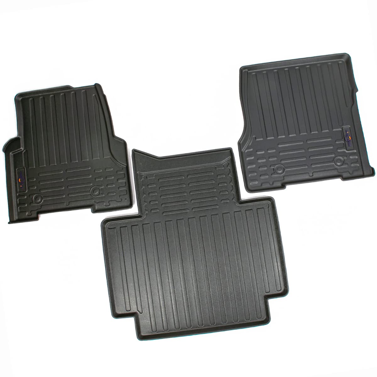 Heavy Duty Truck Floor Mats & Seat Liners for Volvo VNL 300 430 630 670 730 780 (2004-2018) & VT Models (2006-2010) - All-Weather Protection, Custom Fit, Non-Slip Design - Perfect for Long Haul Trucking & Commercial Vehicles