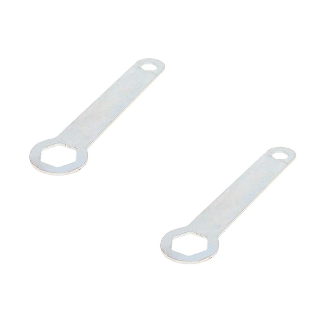Utoolmart Universal Angle Grinder Wrench - Double Ended Box Hex Wrench & Hexagon Spanner Set (2Pcs) for Angle Grinders & Circular Saws - Perfect for Metalworking, Woodworking & DIY Projects