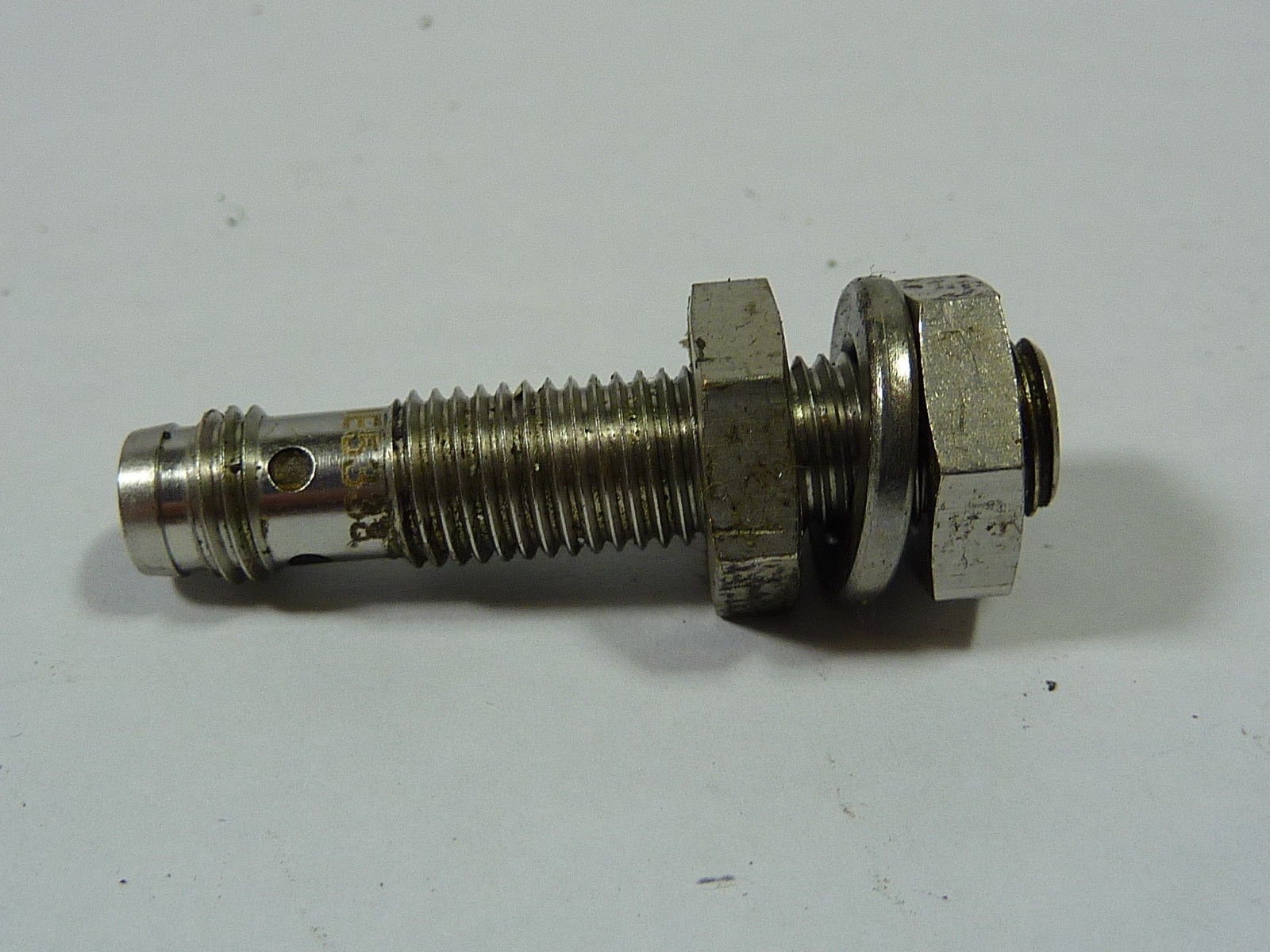 IFM IE5338 Inductive Proximity Sensor Switch NPN NO 10-30VDC 4mm Sensing Range - Perfect for Industrial Automation, CNC Machines, and Conveyor Systems