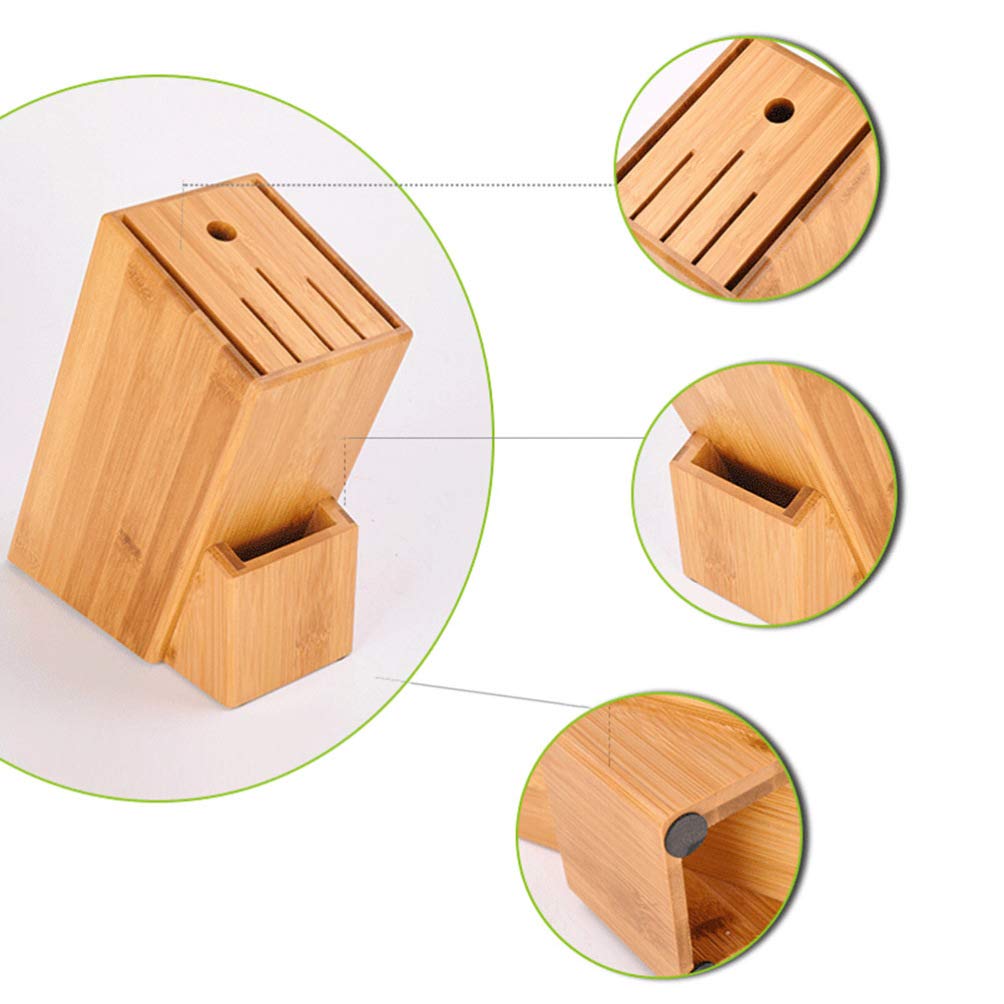 Premium Wooden Block Bamboo Dish Rack - Durable Kitchen Countertop Organizer for Plates, Bowls & Cutting Boards | Perfect for Small Spaces, Open Shelving & Minimalist Kitchens