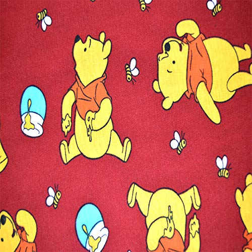 Mens Winnie the Pooh Honey Pots & Bees Lounge Pants - Soft Cotton Sleep Pants for Men, Cute Cartoon PJs - Perfect for Sleepwear, Loungewear & Disney Fans Gifts