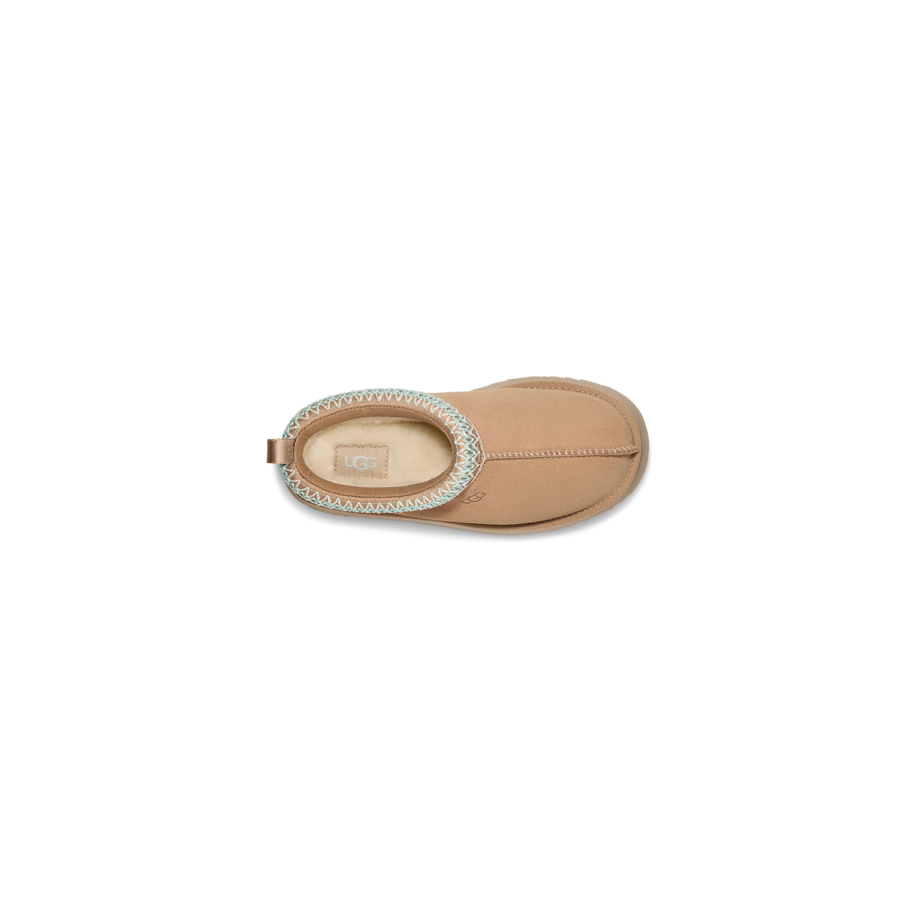 UGG Kids Tazz Slippers in Sand - Cozy & Warm House Shoes for Boys & Girls - Perfect for Indoor Comfort & Winter Wear