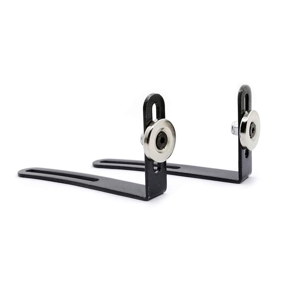 4PCS Metal L-Bracket RC Car Shell Mount with Magnet for 1:10 Scale RC Crawler - SCX10 D90 Redcat Accessories | Durable Off-Road Upgrade for RC Crawler & Rock Racing Enthusiasts