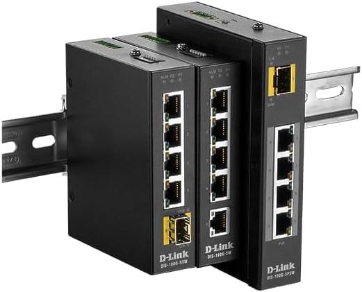 D-Link 5 Port Gigabit Ethernet Unmanaged Network Switch - High-Speed Internet Hub for Home Office, Gaming & Streaming Setup