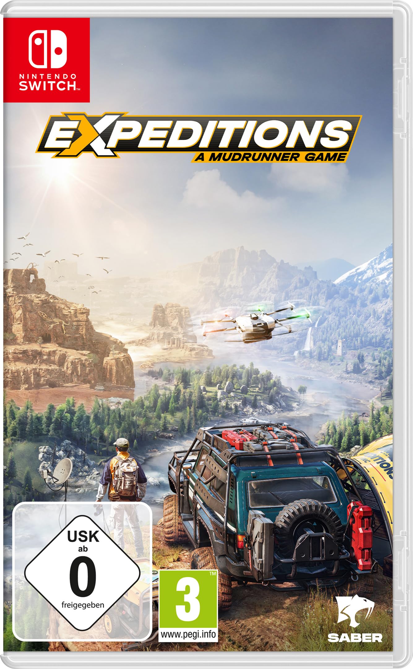 Expeditions: A MudRunner Game for Nintendo Switch - Off-Road Adventure Simulation for Outdoor Enthusiasts & Gamers