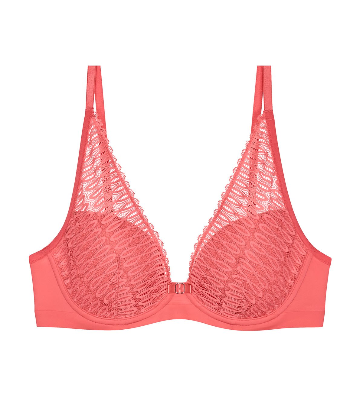 AURA SPOTLIGHT PLUNGE BRA - Sexy Push Up Lingerie for Women, Deep V Neckline & Lift Support - Perfect for Date Night, Valentine's Day & Special Occasions
