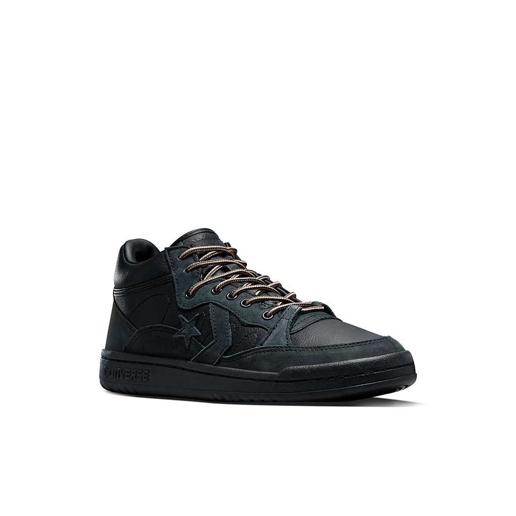 Converse x Alltimers Fastbreak Pro Mid Sneakers - Black/Black - Basketball & Casual Streetwear Shoes for Men & Women