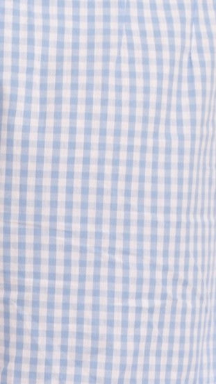 Belle Tie Front Shirt - Blue Check Plaid Button Down Blouse for Women | Casual Office Wear & Spring Outfits