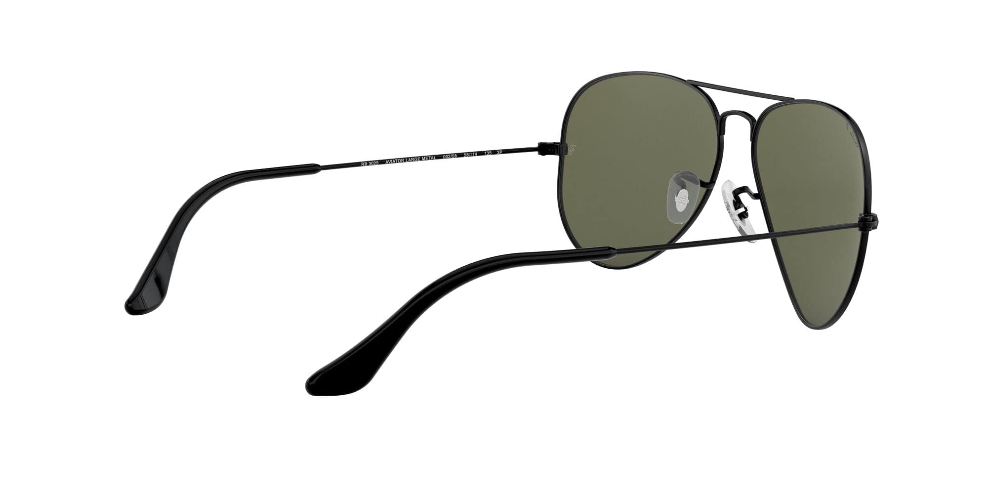 Ray-Ban RB3025 Classic Polarized Aviator Sunglasses for Men & Women - UV Protection, Lightweight Metal Frame - Perfect for Driving, Travel & Outdoor Activities