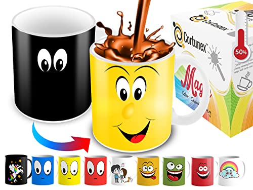 Funny Smiley Face White Mug