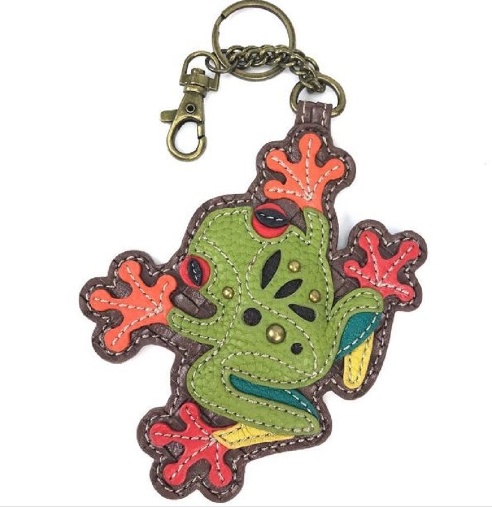 CHALA Frog Keychain & Coin Purse - Stylish Decorative Accessory for Women's Handbags, Wallets, and Keys | Perfect Gift for Animal Lovers, Fashion Enthusiasts