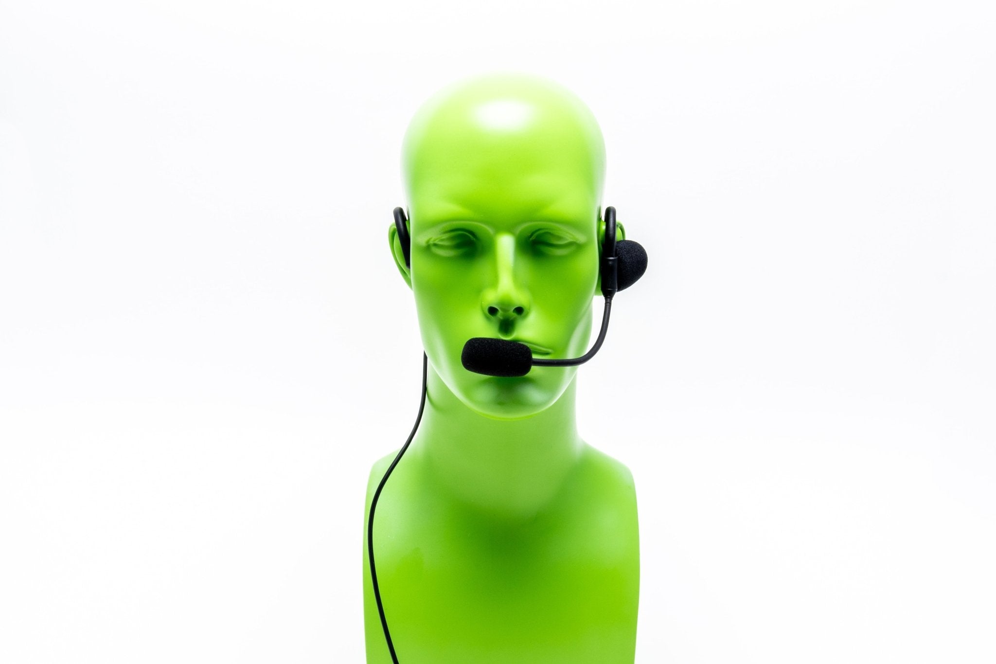 Impact Platinum Heavy Duty Single Speaker Behind-the-Head Headset with Knowles™ Components & Noise Cancelling Mic - M11 PBH 2 - Perfect for Construction, Warehouse & Industrial Work Environments