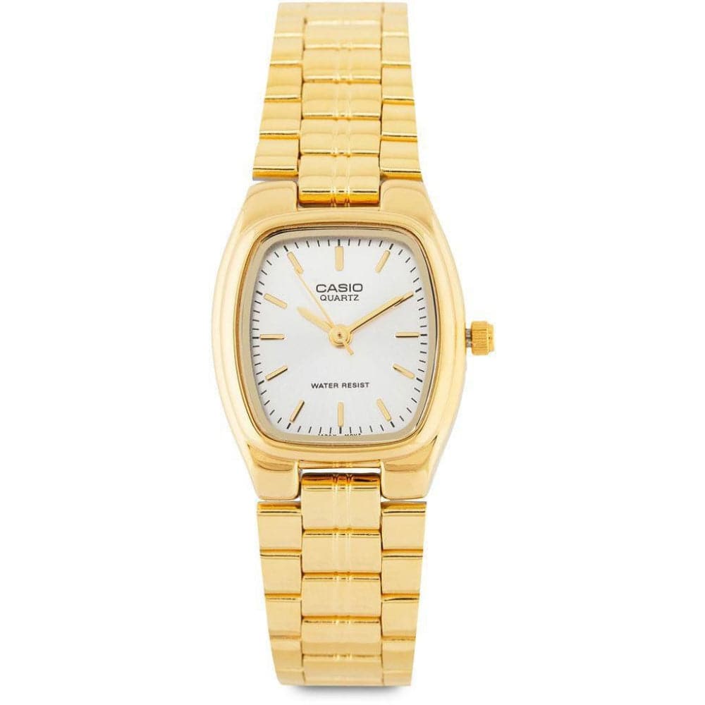 CASIO Analog LTP-1169N-7ARDF Women's Gold-Tone Stainless Steel Watch - Elegant Accessory for Office & Formal Occasions