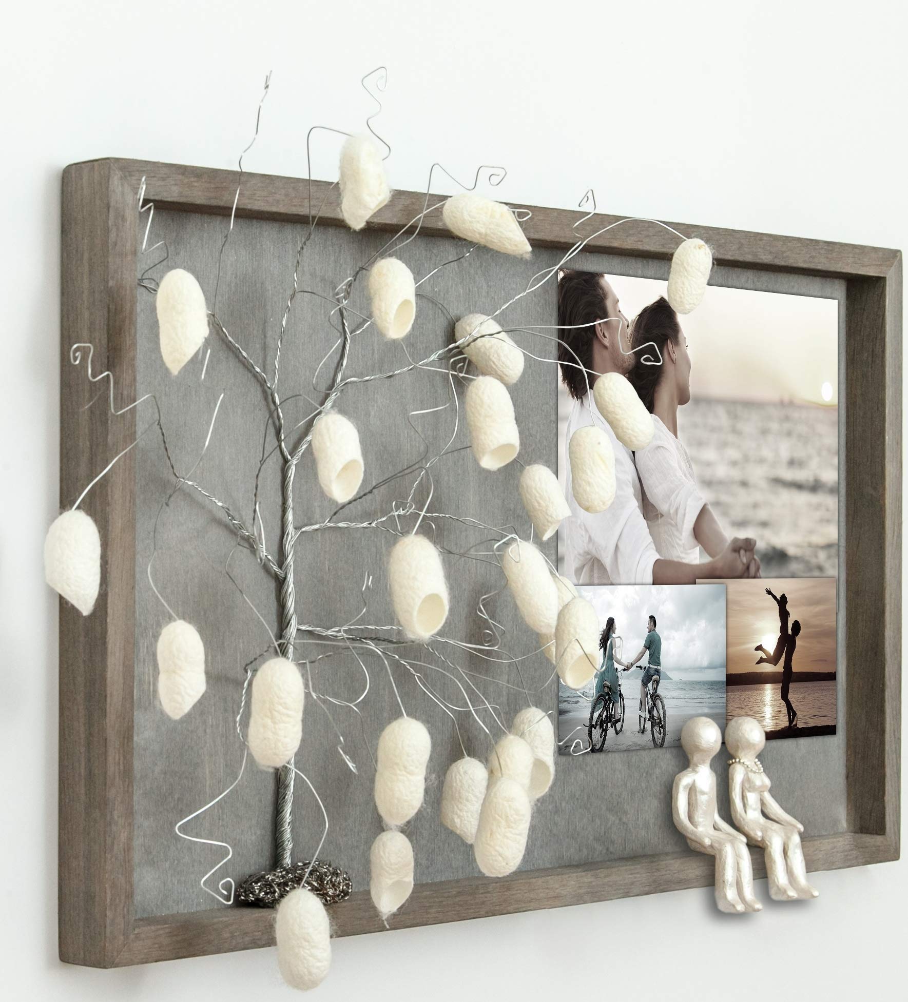 4th & 12th Anniversary Silk Gift for Her/Him - Elegant Wedding, Family Tree & Couple Keepsake - Perfect for Grandmother, Willow Theme & Romantic 'I Love You More' Moments - Ideal for Anniversaries, Valentine's Day & Special Occasions