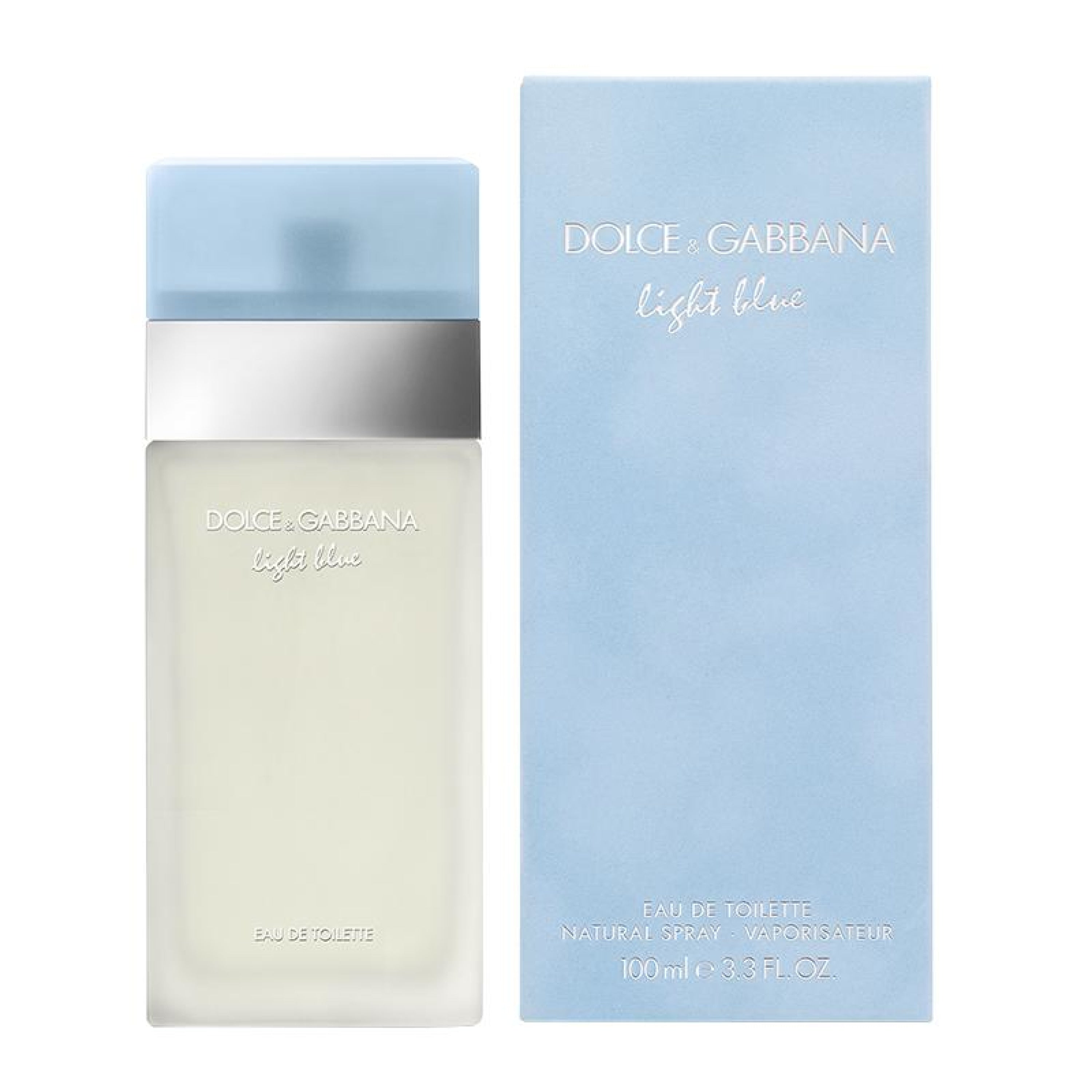 Dolce & Gabbana Light Blue Eau de Toilette for Women - Fresh Floral Citrus Perfume Spray for Daytime Wear & Summer Occasions
