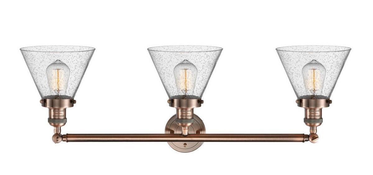 Innovations INNO205-AC-S-G44-LED Modern LED Bathroom Vanity Light Fixture with Copper Finish - Perfect for Bathroom, Powder Room & Dressing Area Lighting