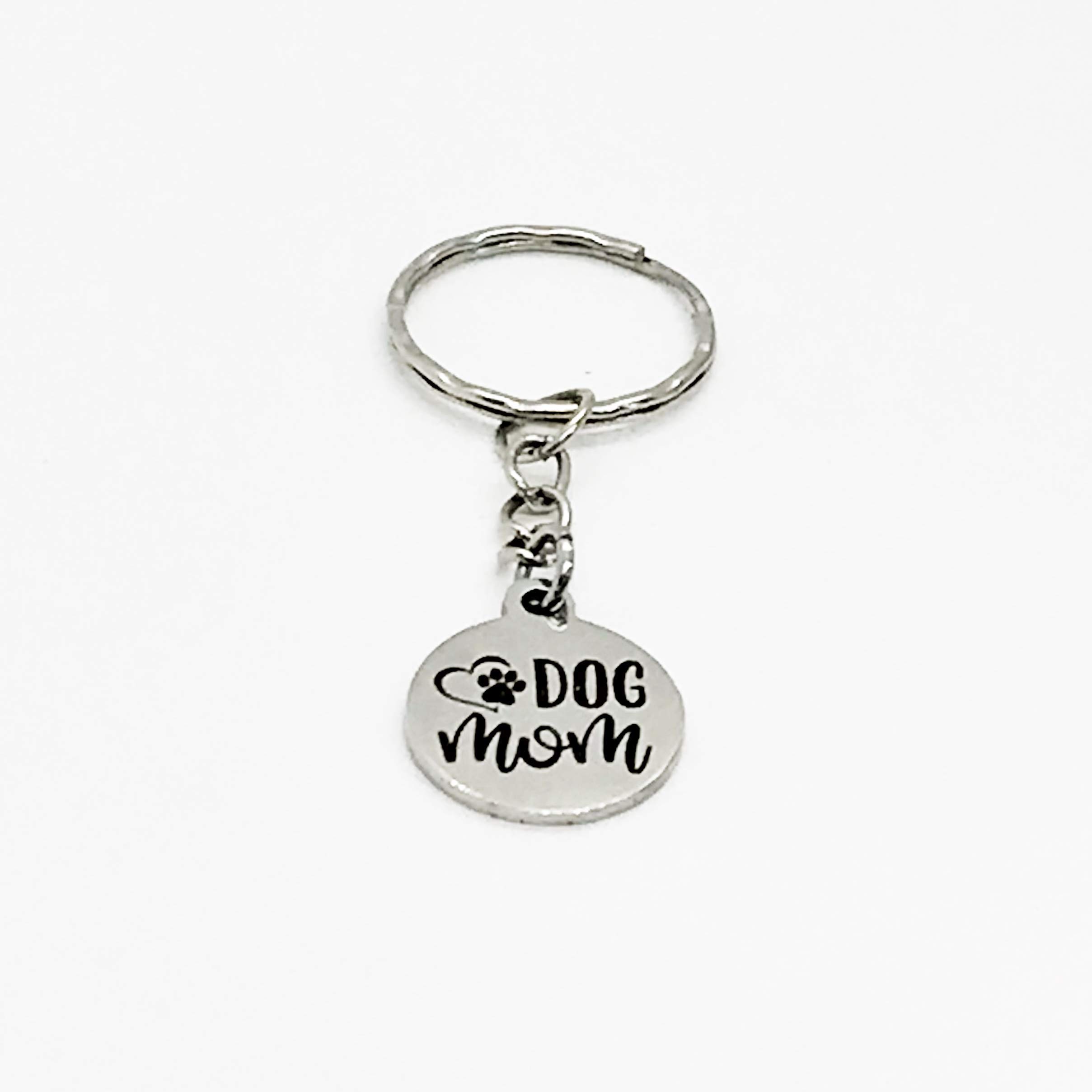 Dog Mom Keychain - Cute & Personalized Gift for Dog Lovers | Perfect for Keyrings, Purses & Pet Accessories | Ideal Birthday, Mother's Day & Christmas Present