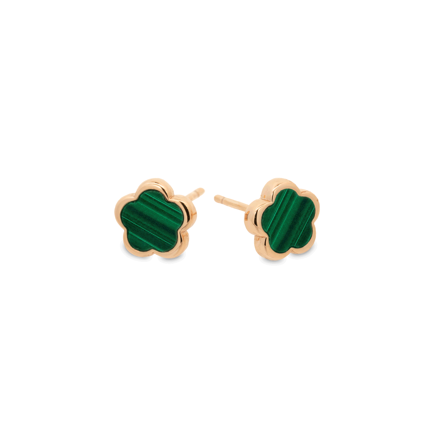 14K Gold Cherry Blossom Stud Earrings for Women - Elegant Floral Jewelry Gift for Everyday Wear & Special Occasions