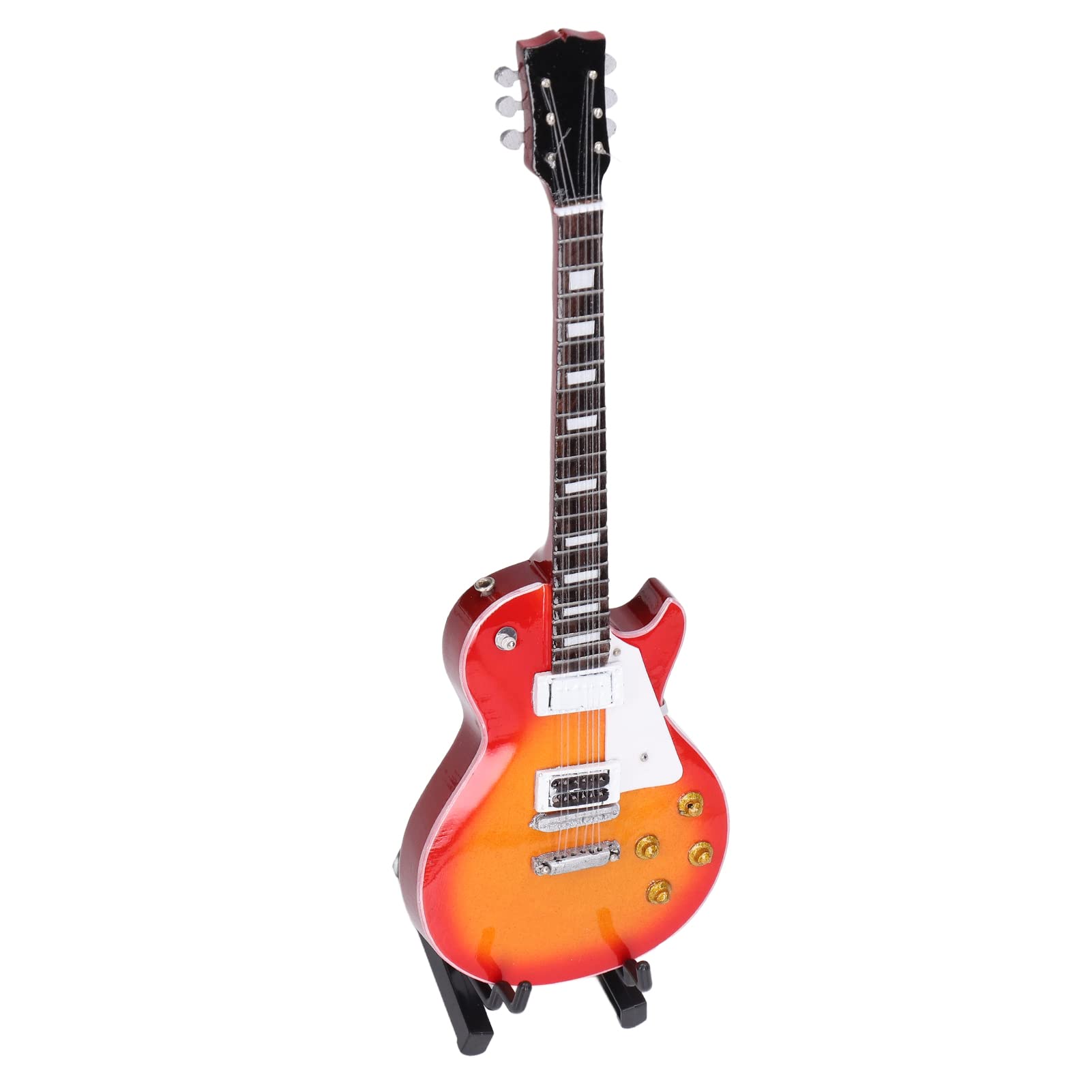 Mini Electric Guitar Model - Realistic Miniature Guitar for Home & Office Decor, Perfect Birthday Gift for Musicians & Collectors | Great for Living Room, Bedroom, and Music Studio Display