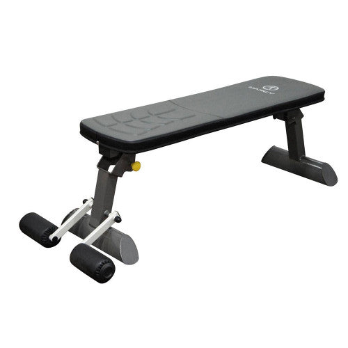 Marcy SB 10500 Flat Weight Bench - Adjustable Workout Bench for Home Gym Strength Training - Perfect for Dumbbell Press, Chest Exercises & Full-Body Workouts