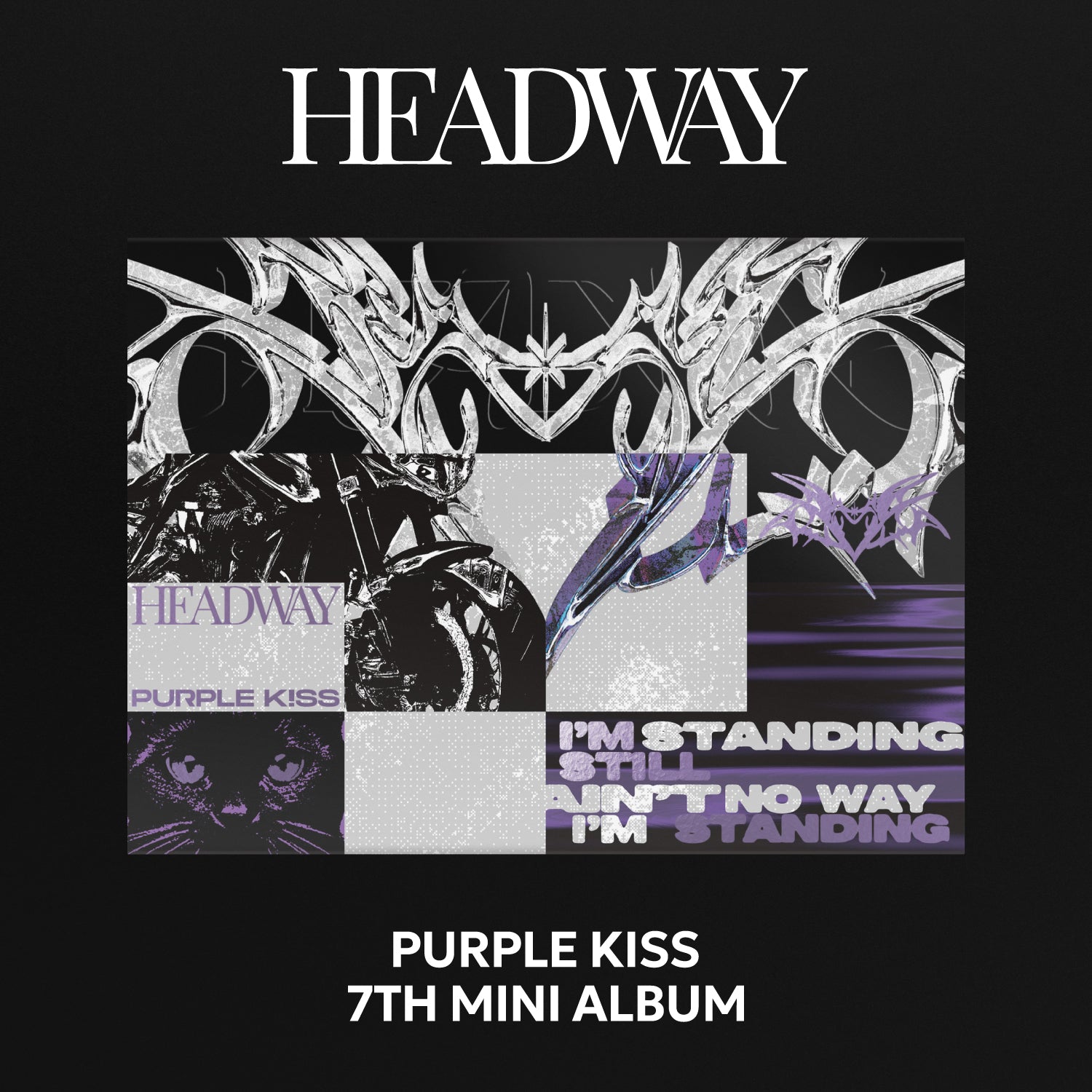 PURPLE KISS 7th Mini Album 'HEADWAY' - K-Pop Music CD | Perfect for K-Pop Fans, Gift Ideas & Music Collectors | Enjoy at Home, Parties or While Traveling