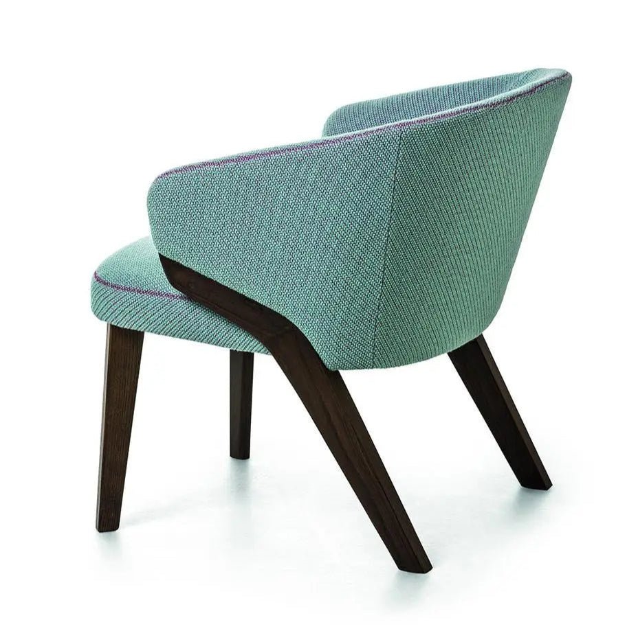 Bross Nora Lounge Chair - Modern Comfortable Accent Chair for Living Room, Bedroom & Office - Perfect for Relaxing, Reading & Lounging