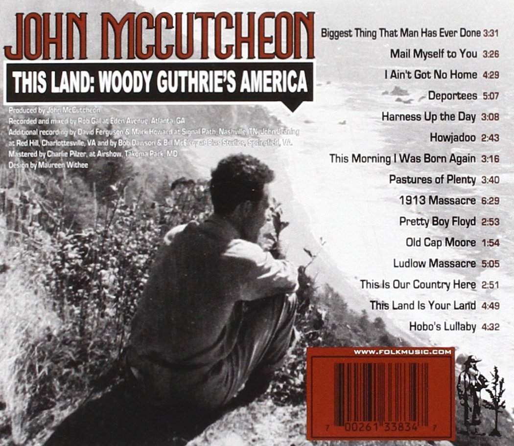 This Land: Woody Guthrie's America - Folk Music History Book for American Culture Enthusiasts | Perfect for Music Lovers, History Buffs & Classroom Learning