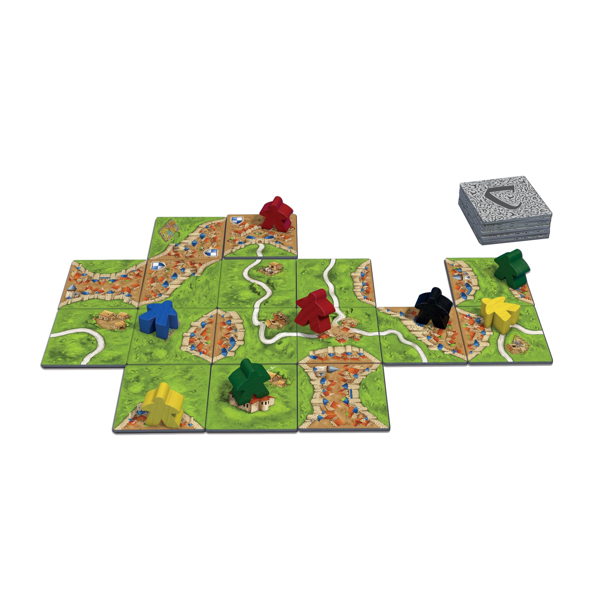 Carcassonne Strategy Board Game for Adults & Family | Medieval Adventure Game for 2-5 Players Ages 7+ | Z-Man Games | Perfect for Game Nights & Family Gatherings