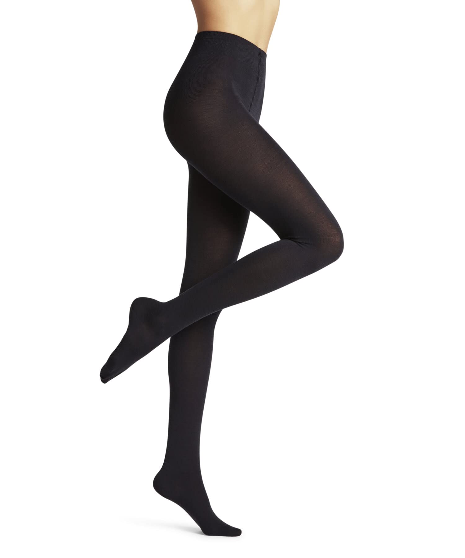 FALKE Women's Soft Merino Wool Tights - Thick Warm & Breathable Winter Leggings, Trendy Casual or Dress Stockings (1 Pair) - Perfect for Cold Weather, Office Wear & Outdoor Activities
