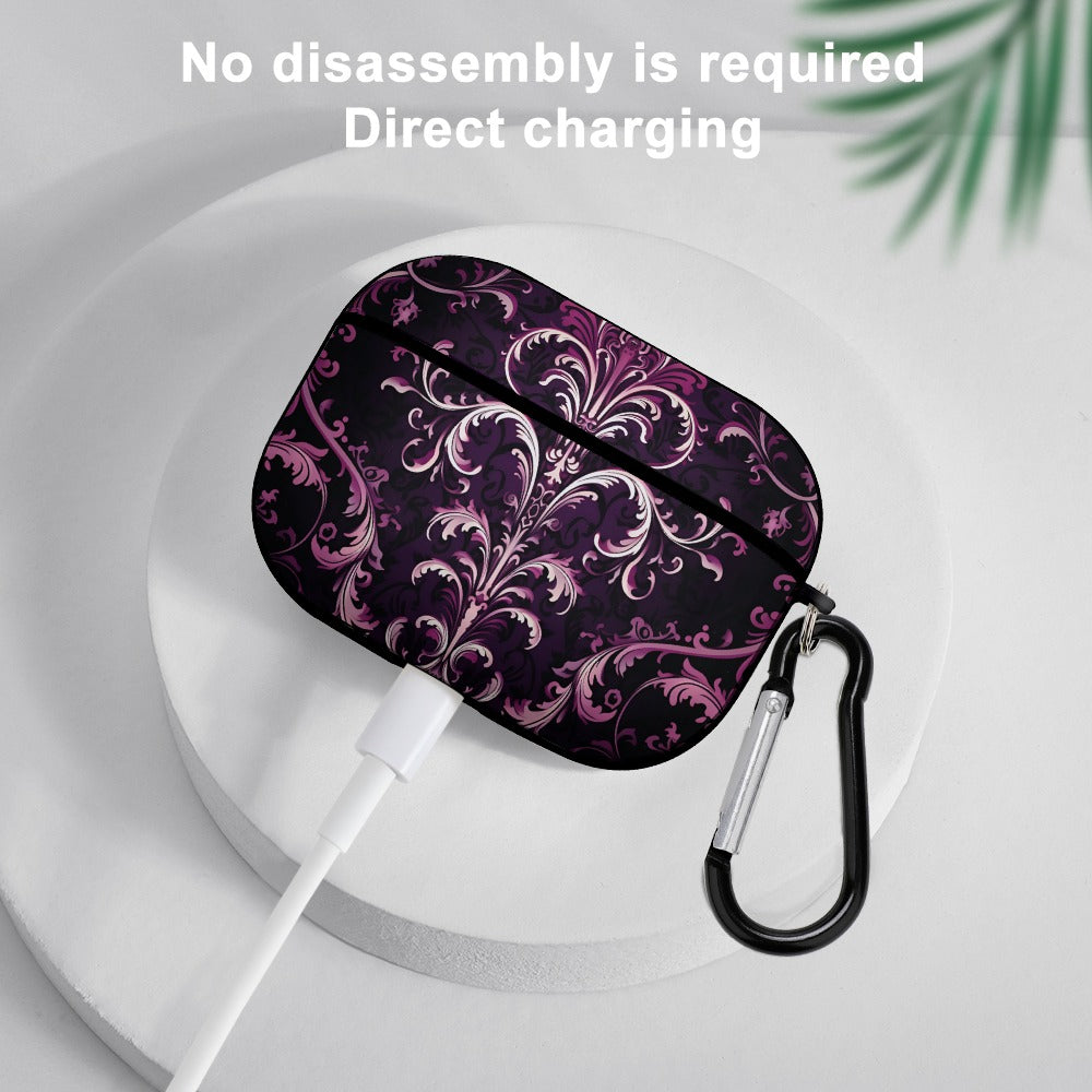 Gothic Purple AirPods Pro Case Cover - Shockproof Protective Case for Apple AirPods Pro 2nd/1st Generation - Perfect for Travel, Workout & Daily Use