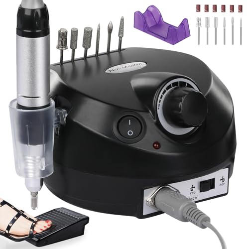 A5-black Nail Drill
