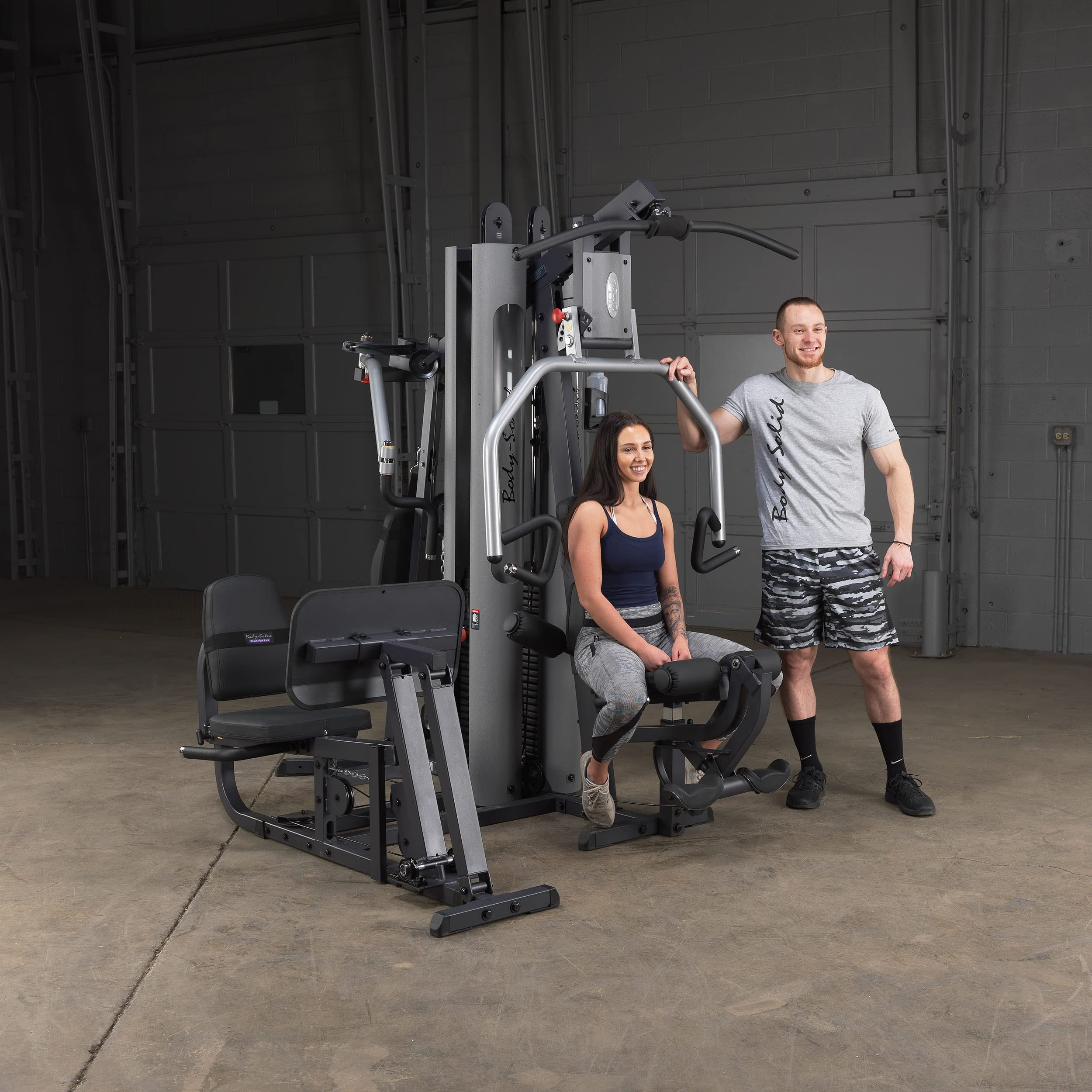 Body-Solid G9S Two Stack Home Gym System - Universal Weight Lifting Machine for Full Body Workout & Muscle Building | Compatible with Weider & Atlas Strength | Perfect for Home & Commercial Fitness Training | Ideal for Strength Training, Bodybuilding & Functional Fitness