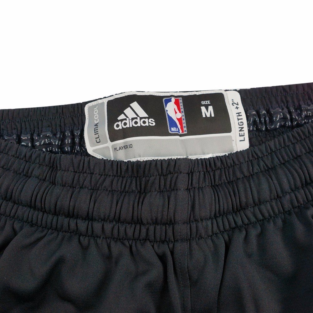 adidas Brooklyn Nets NBA Black Authentic On-Court Climacool Team Game Shorts for Men - Breathable Basketball Shorts for Training & Games - Perfect for NBA Fans & Streetwear