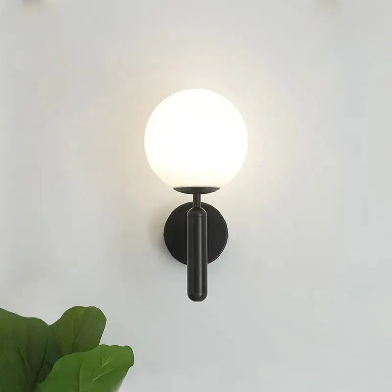 Juli Indoor Gloo Wall Light - Modern LED Wall Sconce for Bedroom, Living Room, and Hallway Decor - Energy Efficient Dimmable Lighting for Home & Office
