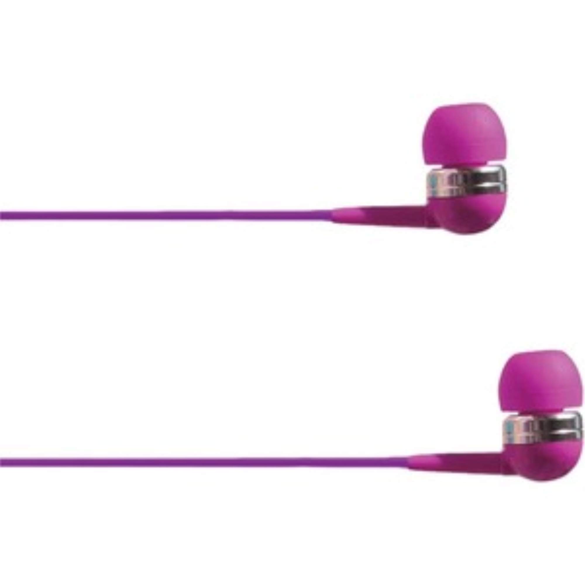 Universal Wired Headset with Microphone - Noise Cancelling Earphones for iPhone, Android & Smartphones - Purple (Retail Packaging) - Perfect for Gaming, Calls & Online Classes