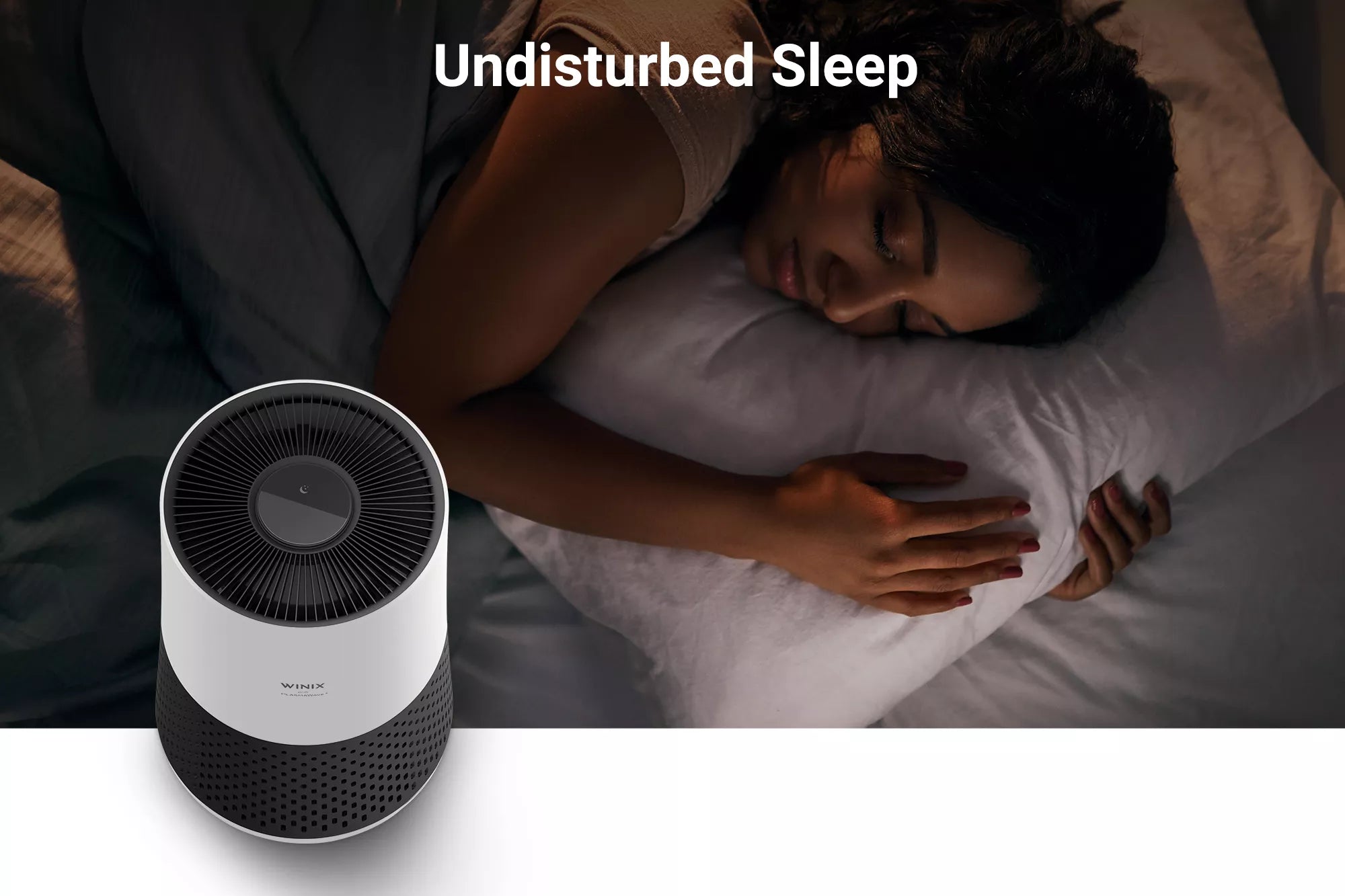 Winix A231 360° 4-Stage True HEPA Air Purifier with PlasmaWave® Technology - Remove Dust, Pollen & Odors for Home, Office & Bedroom Use