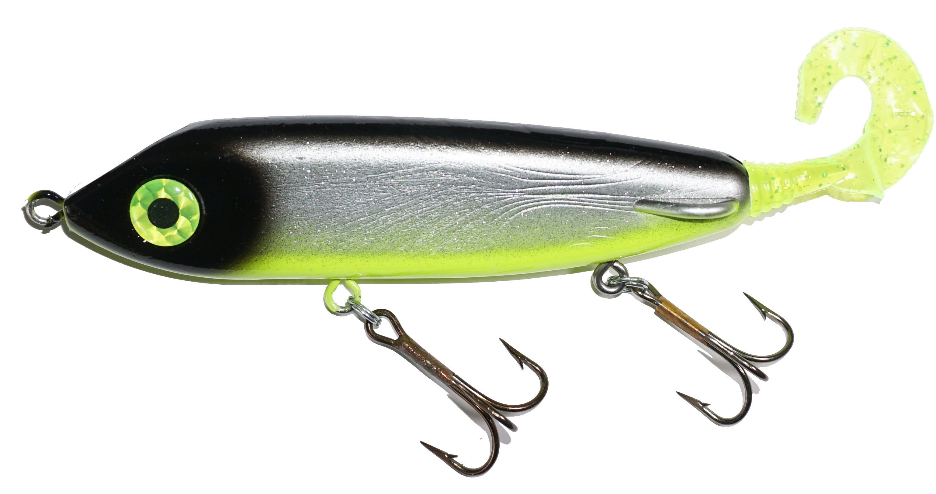 Drifter SQUIRRELY Hellpuppy Glide Bait Fishing Lure - Topwater Bass Fishing Bait for Freshwater & Saltwater - Perfect for Kayak Fishing and Tournament Angling
