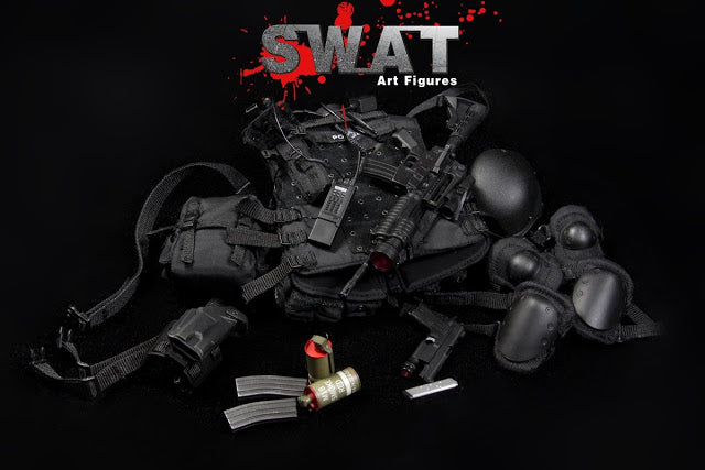 1/6 Scale SWAT Team Police Soldier Action Figure - AF 013 Colin Farrell The Expendables Collectible Model for Display & Diorama Scenes