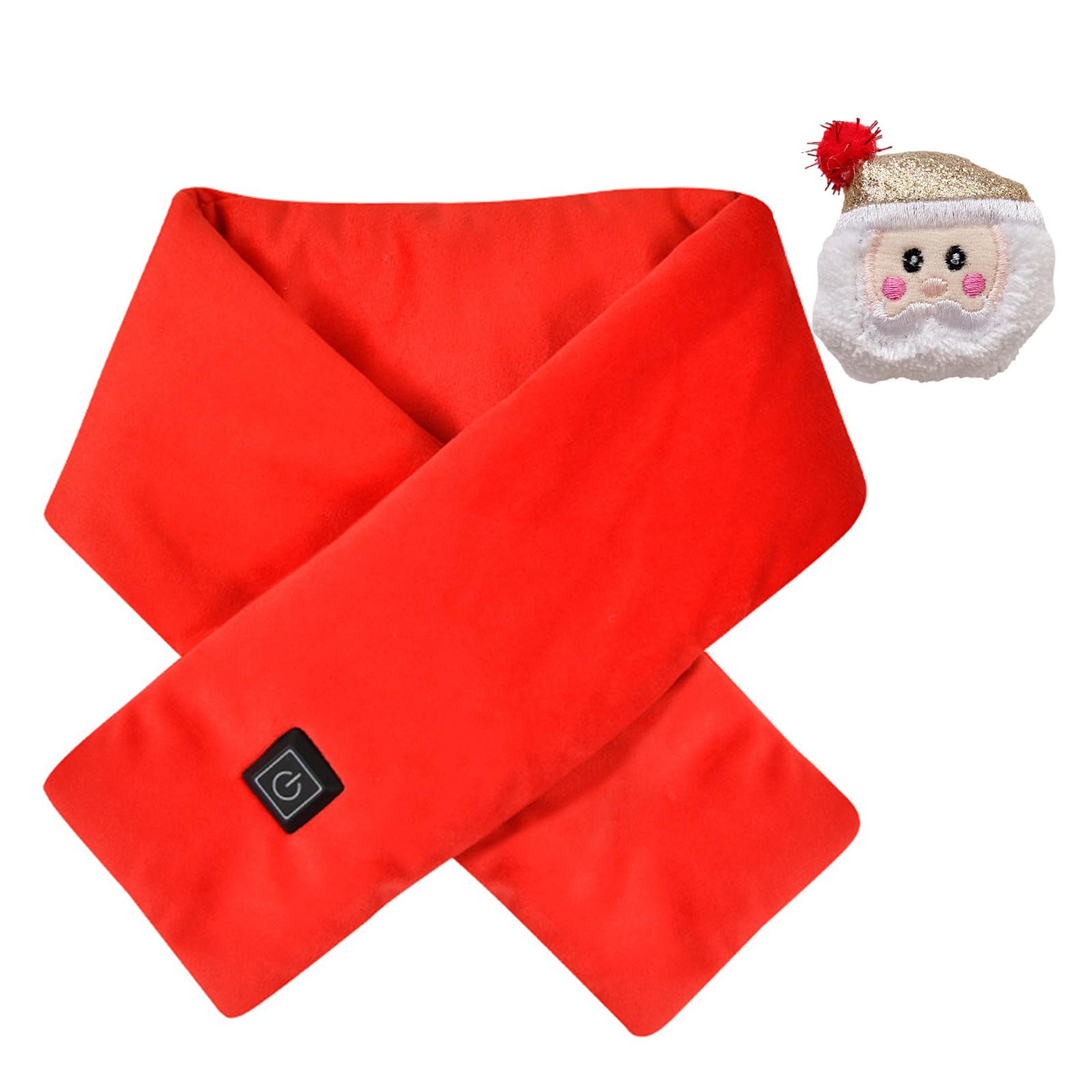 Oelaio Prime of The Day Deals - USB Heated Scarf for Neck & Shoulder Warmth - Winter Cold Protection for Men & Women - Perfect for Outdoor Activities, Commuting & Christmas Gifts