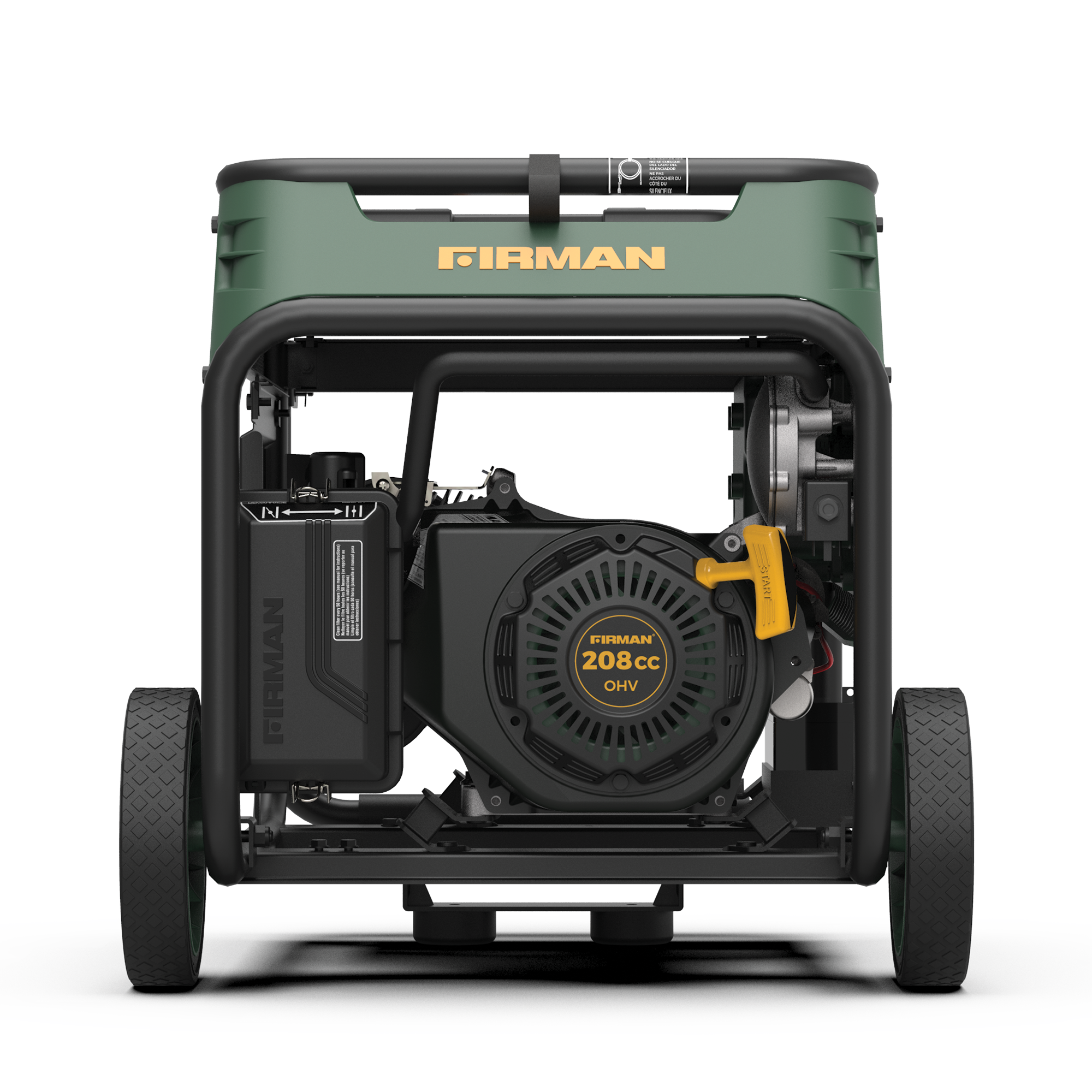 4100W LPG Portable Generator with Electric Start - Quiet, Reliable Power for Camping, RV Trips & Emergency Backup